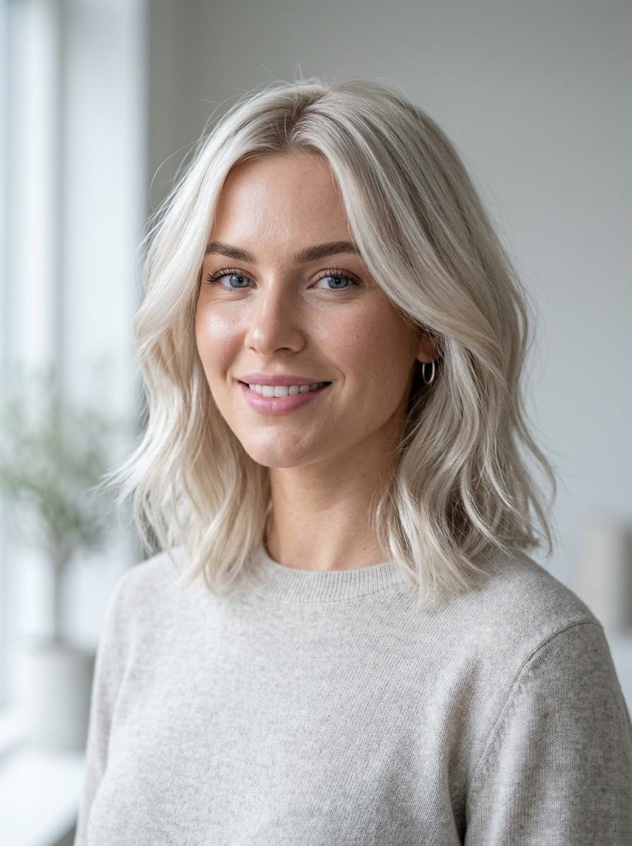 Icy Blonde - Haarfarben Idee